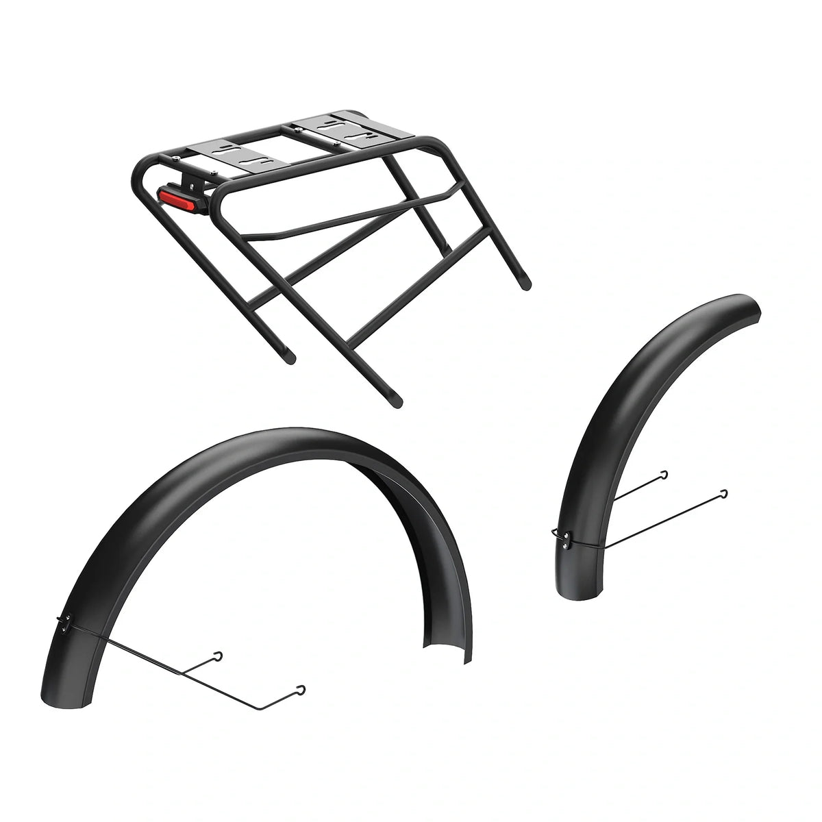 Tesway Rear Rack & Fenders