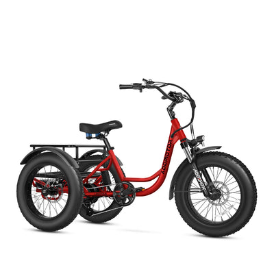 Addmotor Landtan Fat Tire eTrike — red
