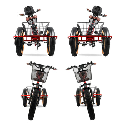 Addmotor U-Trike U-750 Tilting eTrike — red