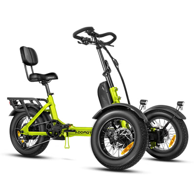 Addmotor SpytanX Reverse eTrike — olive green