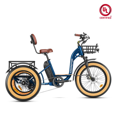Addmotor Grandtan M-340 Off-Road Electric Trike — starry blue