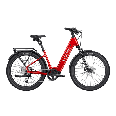 Velotric Discover 3 eBike in Cherry Crimson