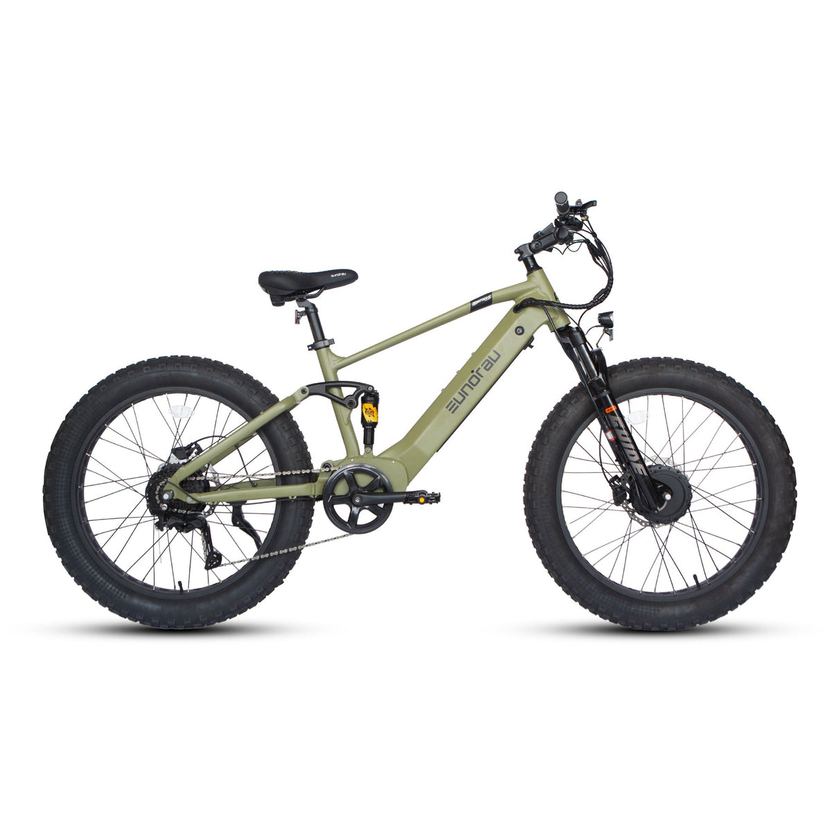 Eunorau DEFENDER-S 2.0 Dual-Motor Full-Suspension Fat eBike