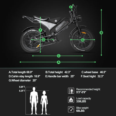 Smartravel Explorer DK400 Fat Tire Electric Bike