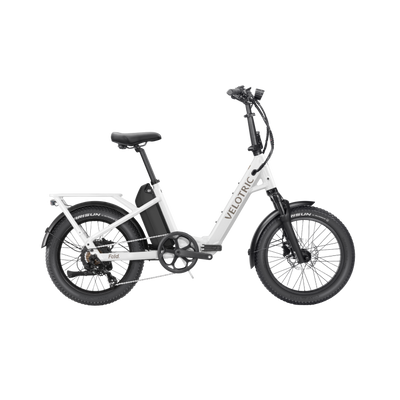 Velotric Fold 1 Plus eBike in Pearl White