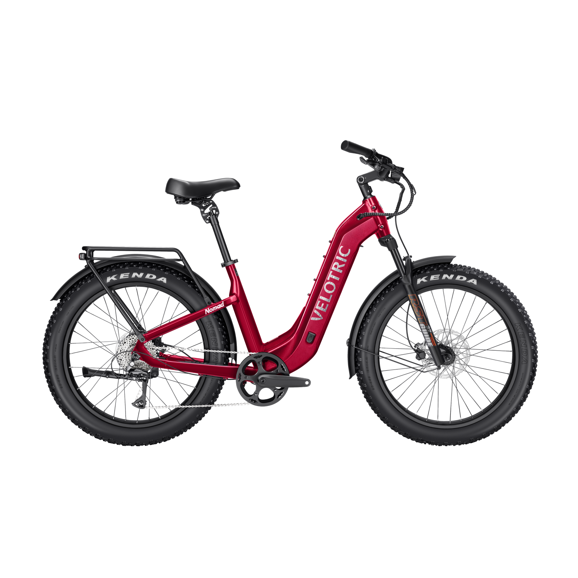 Velotric Nomad 2 Fat Tire eBike in Cranberry