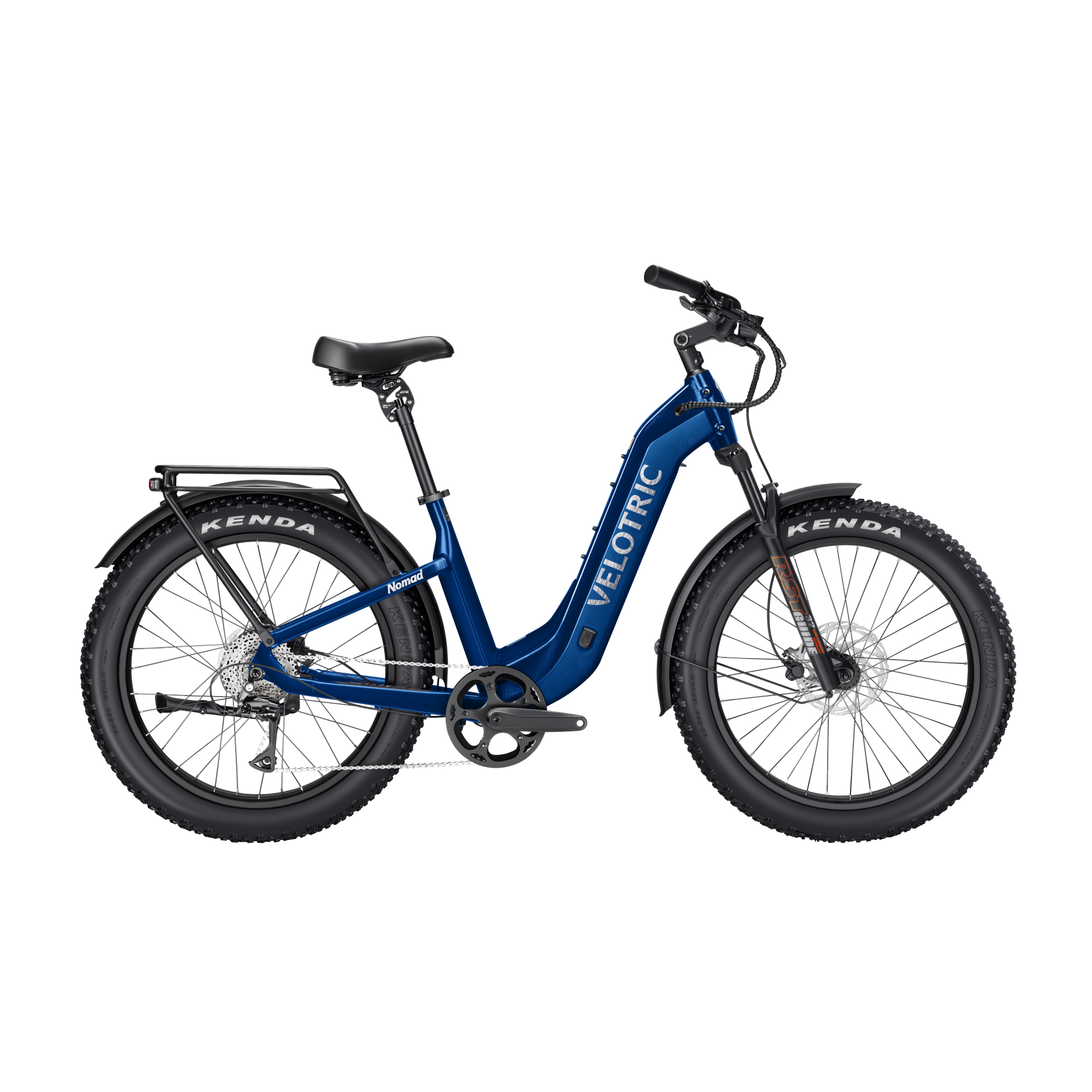 Velotric Nomad 2 Fat Tire eBike in Midnight Blue