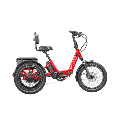 Velotric Triker Electric Tricycle in Cherry Crimson