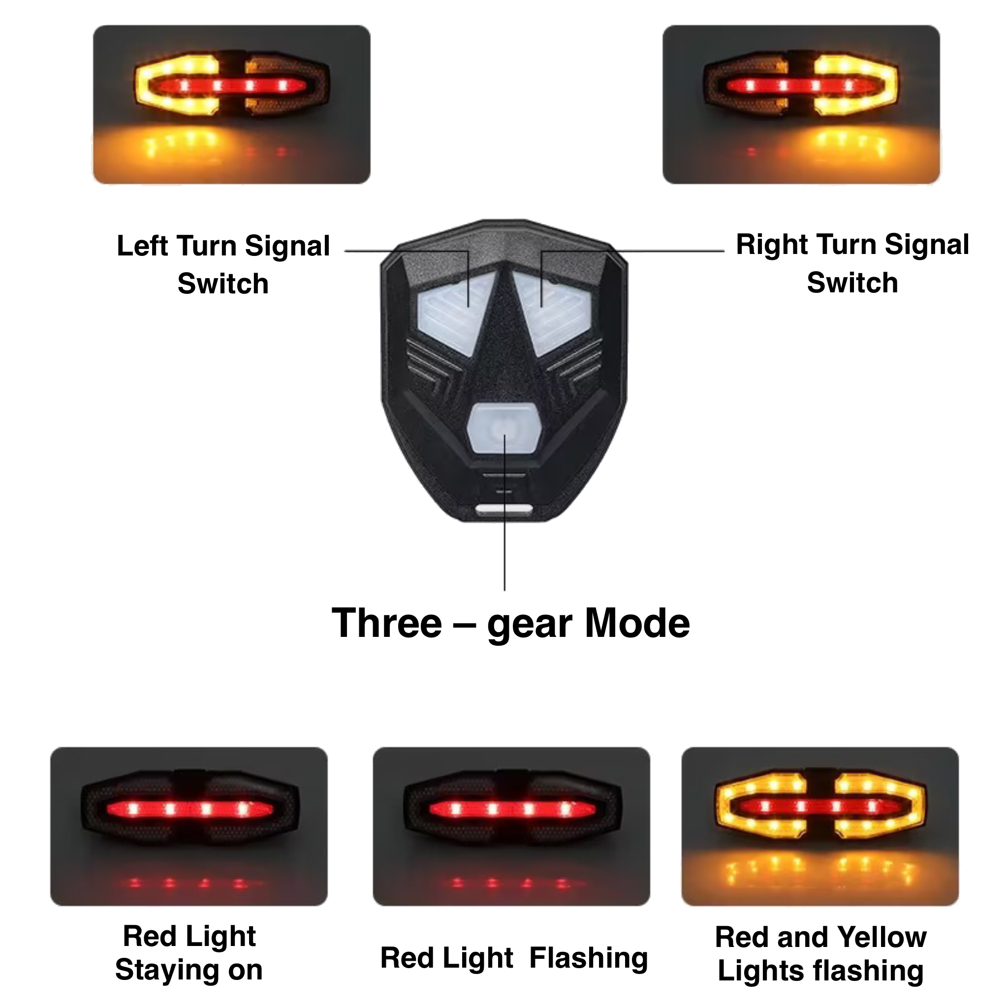 Eahora Universal Rear Light & Turn Signal Light
