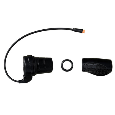 The half-twist throttle with its grip and spacer