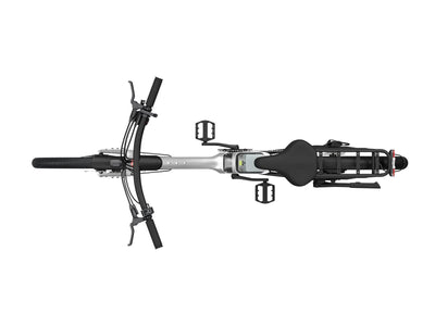 Himiway A3 Urban Commuter eBike – White – folded stem detail