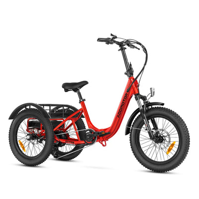 Addmotor Citytan M-315 Folding eTrike — red