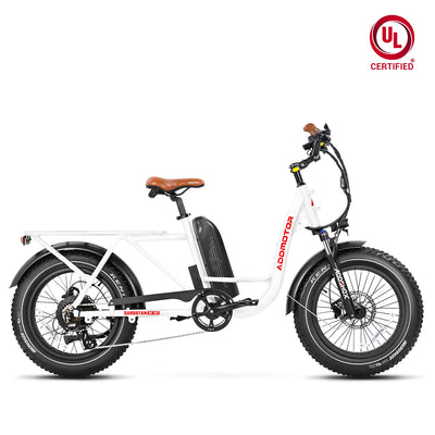 Addmotor Garootan M-81 Cargo eBike — pearl white