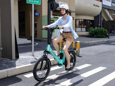 Himiway B3 Folding eBike – lifestyle