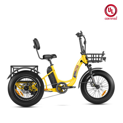 Addmotor Triketan M-330 eTrike — yellow