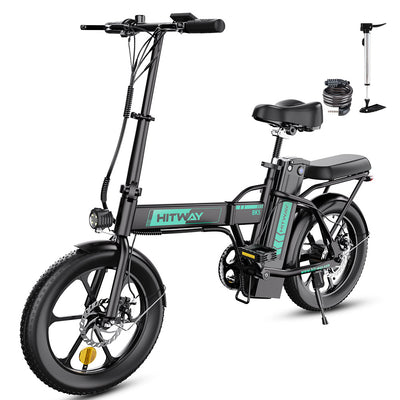 BK5M Folding Ebike in black