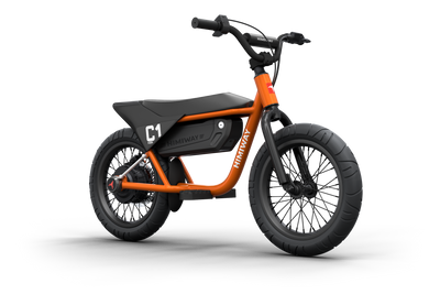 Himiway C1 Kids eBike in Coral – front view