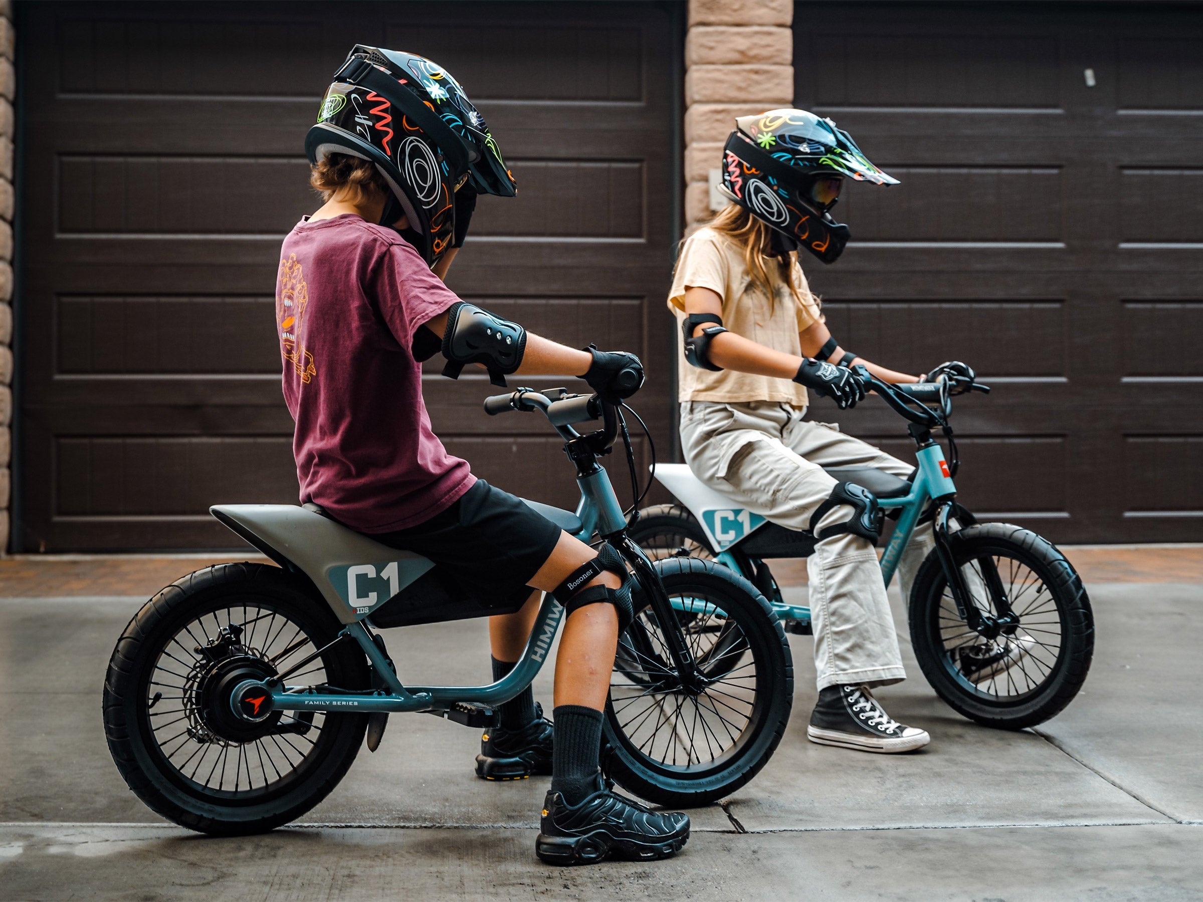 Himiway C1 Kids eBike – lifestyle
