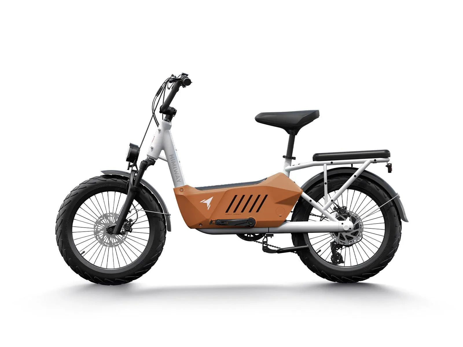 Himiway C3 Cargo eBike in Orange – left side profile