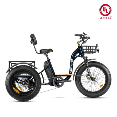 Addmotor Grandtan M-340 Off-Road Electric Trike — neptune blue
