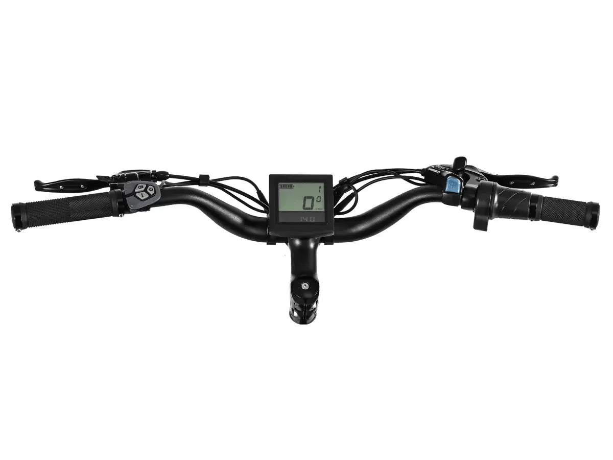 Himiway D3 Cruiser eBike – cockpit detail
