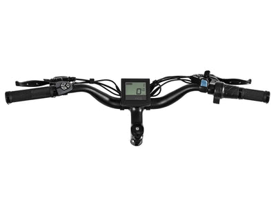 Himiway D3 Cruiser eBike – cockpit detail