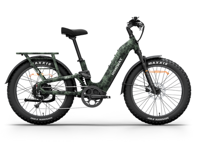 Himiway D5 2.0 in Camo – Step-thru, 26"
