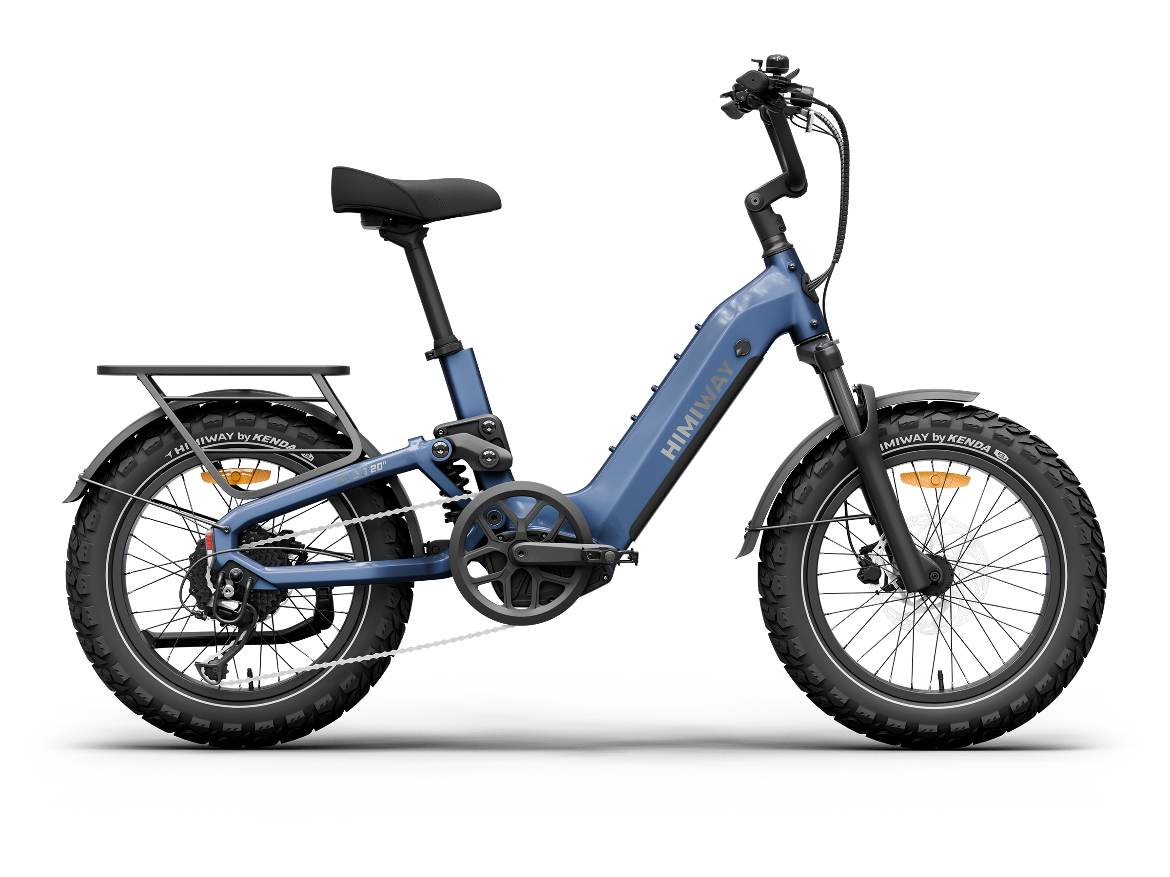 Himiway D5 2.0 in Midnight Blue – Step-thru, 20"