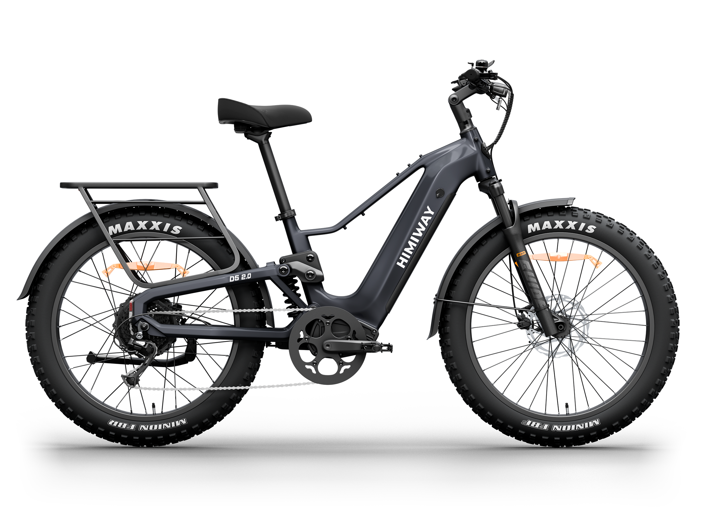 Himiway D5 2.0 in Space Grey – Step-over, 26"