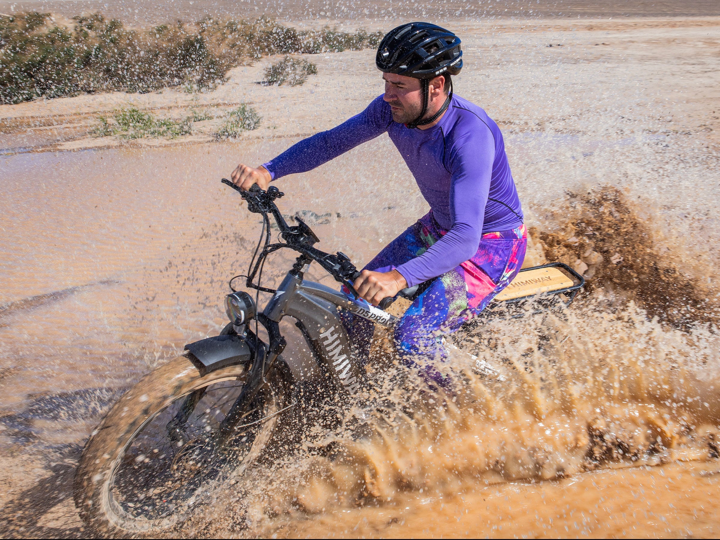 Himiway D5 Pro mid-drive e-bike – lifestyle