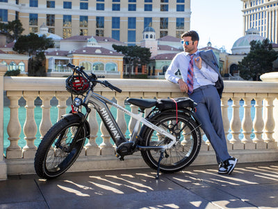 Himiway D5 Pro mid-drive e-bike – lifestyle