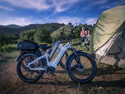 Himiway D5 Zebra all-terrain e-bike – lifestyle