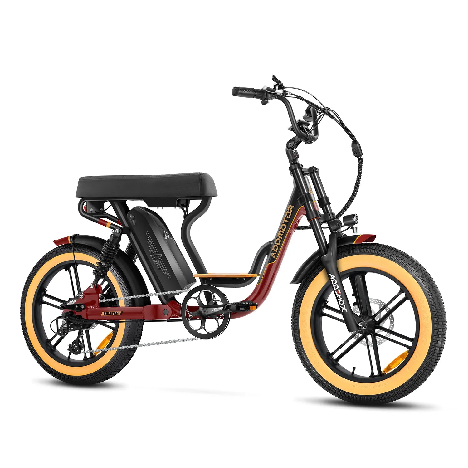 Addmotor Soletan M-66X Full-Suspension eBike — orange
