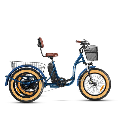 Addmotor U-Trike U-750 Tilting eTrike — blue