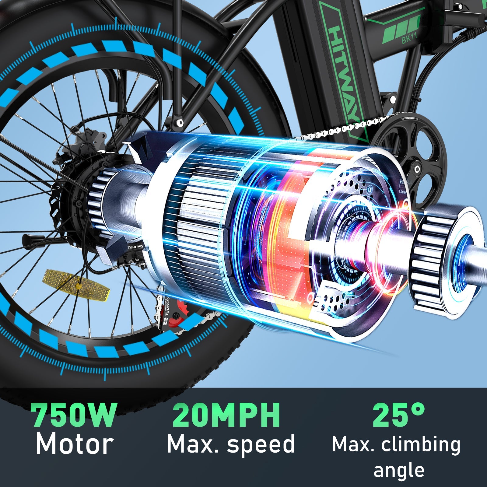 BK11M Folding Electric Bike
