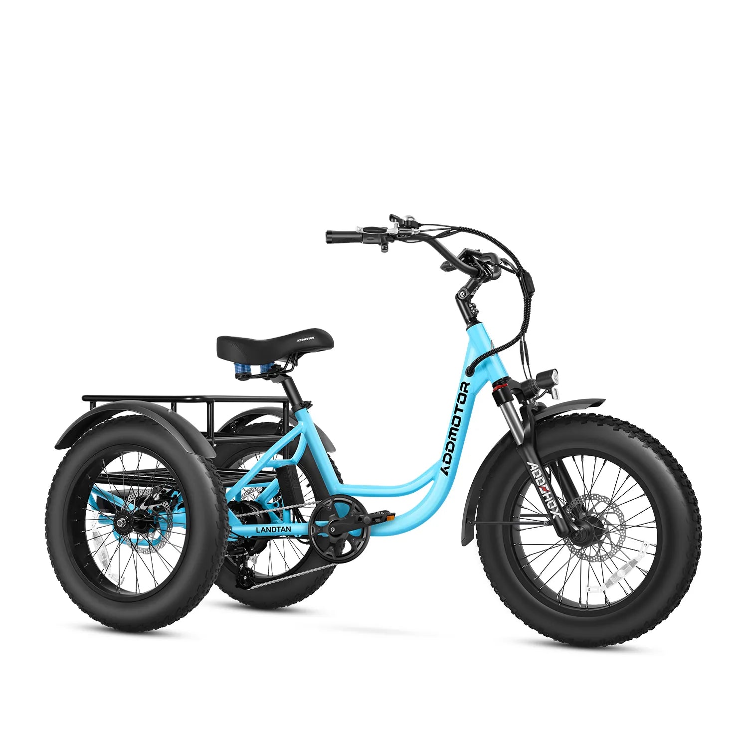 Addmotor Landtan Fat Tire eTrike — blue