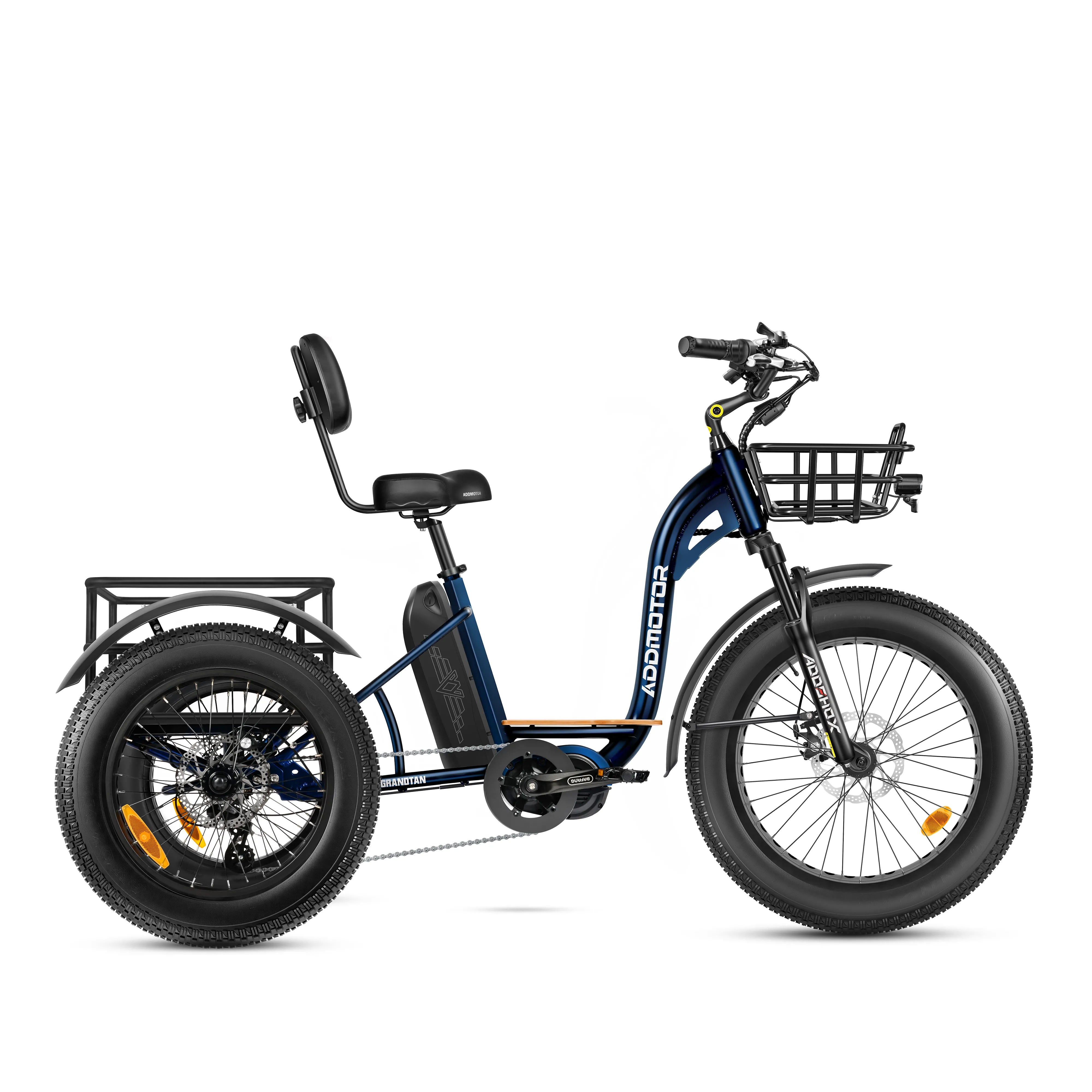 Addmotor Grandtan Turbo Mid-Drive eTrike — neptune blue