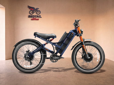 Eahora Romeo Ultra II 2026 Moped-Style Electric Bike, side profile in the Redtail eBikes studio