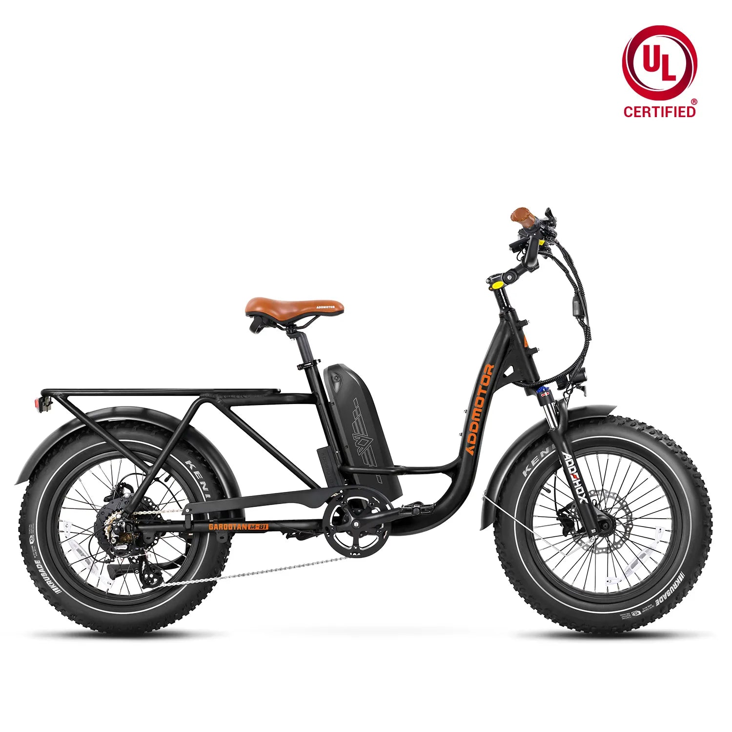 Addmotor Garootan M-81 Cargo eBike — pearl white