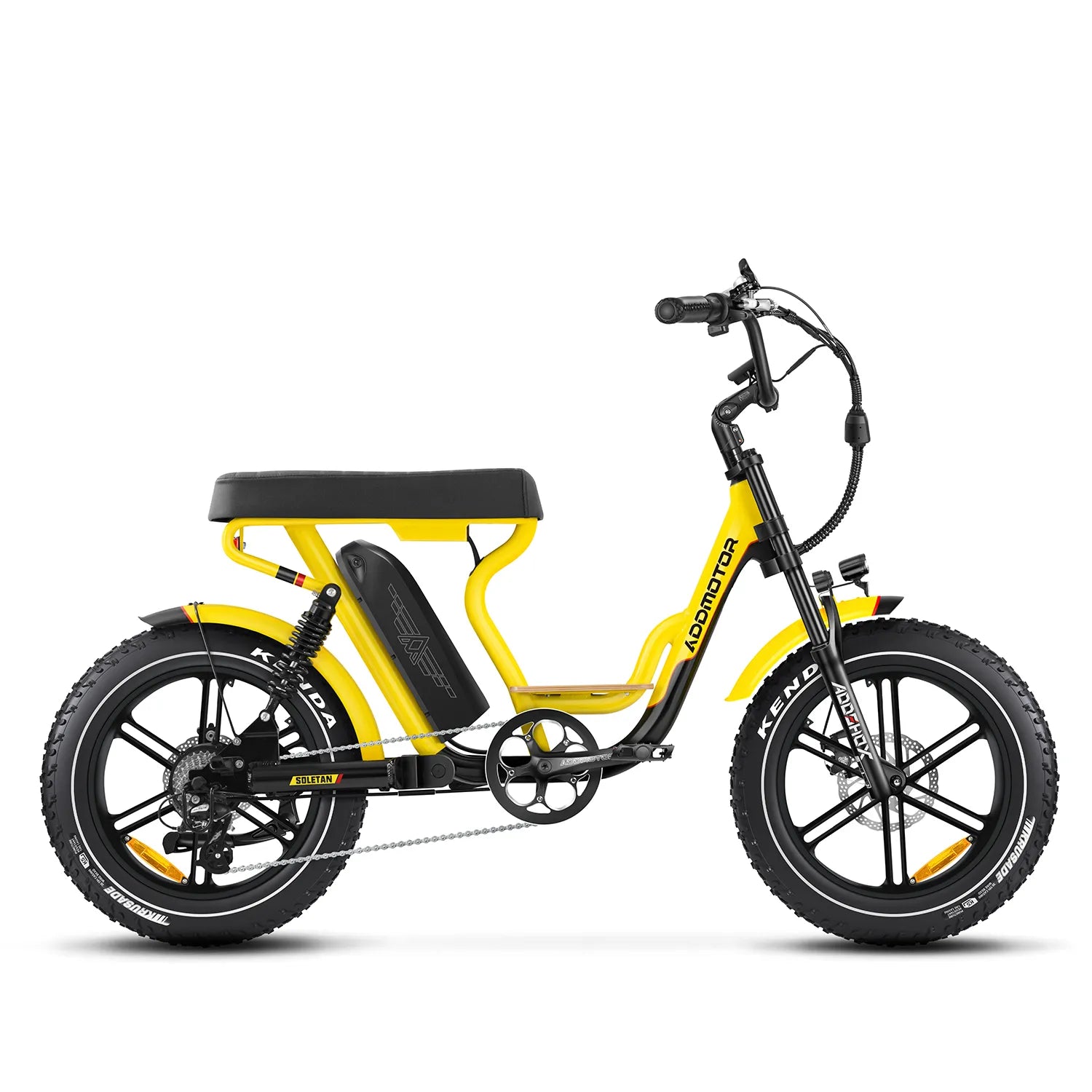 Addmotor Soletan M-66X Full-Suspension eBike — yellow