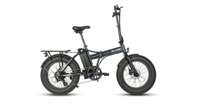 Eunorau E-FAT-MN folding fat e-bike – detail folded