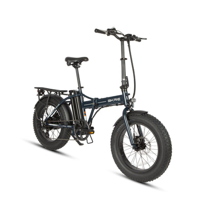 Eunorau E-FAT-MN folding fat e-bike – side left