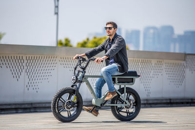 Eunorau FLASH AWD 1.0 Dual-Motor Moto eBike – lifestyle