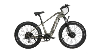 Eunorau FAT-AWD 2.0 All-Wheel-Drive Fat eBike – Maple – front three-quarter right view