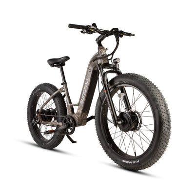 Eunorau FAT-AWD 3.0 All-Wheel-Drive Fat eBike – Maple – left side view