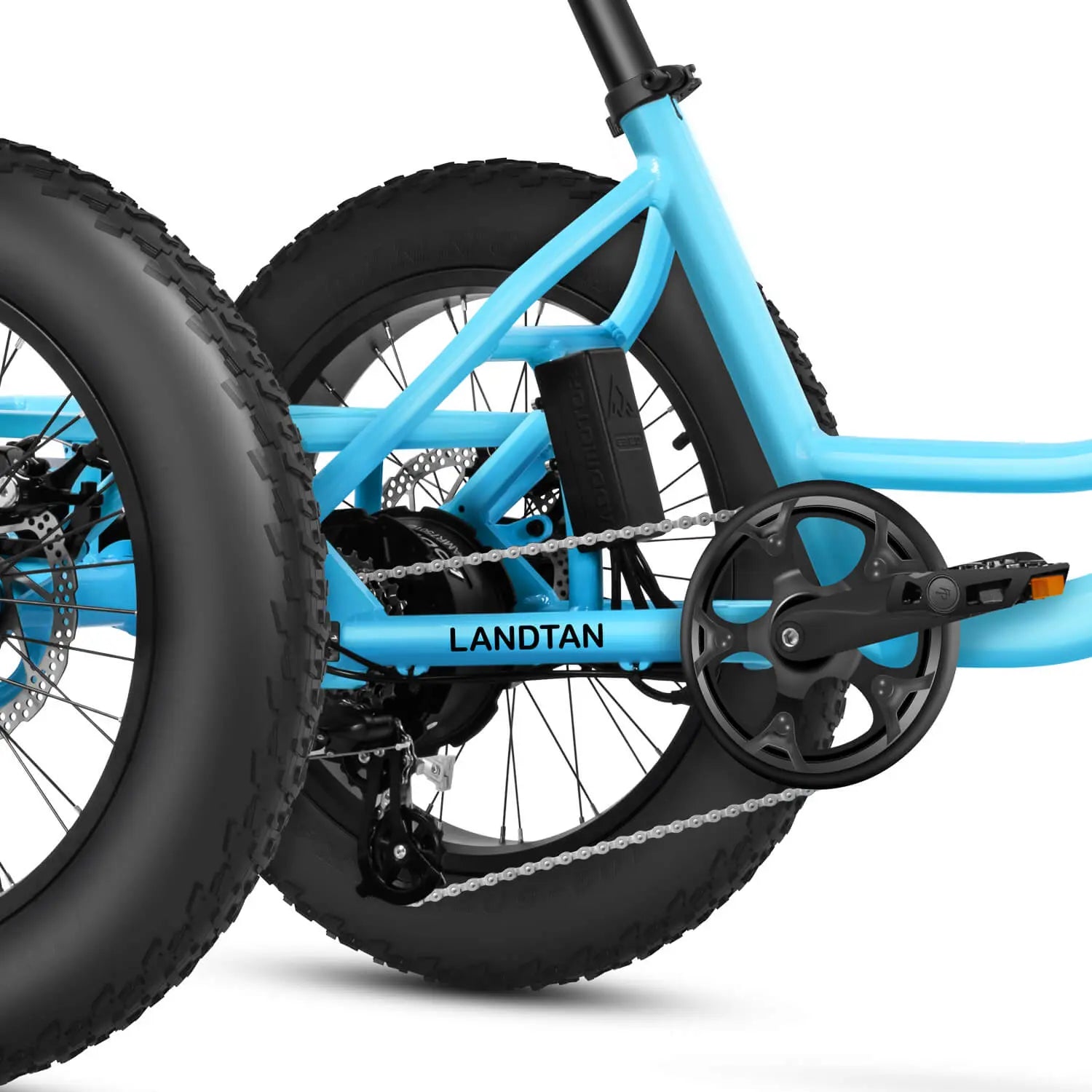 Addmotor Landtan Fat Tire eTrike — blue