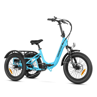 Addmotor Citytan M-315 Folding eTrike — cyan