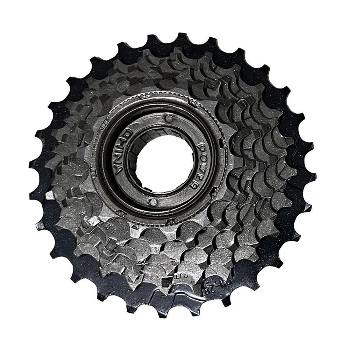 VTUVIA 7-speed freewheel, face-on