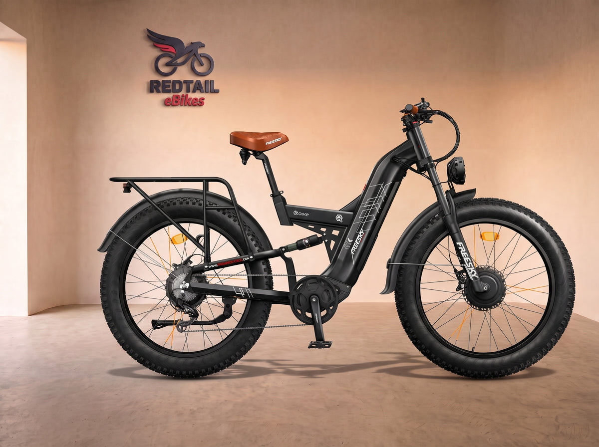 Freesky Warrior Pro M-530, side profile in the Redtail eBikes studio