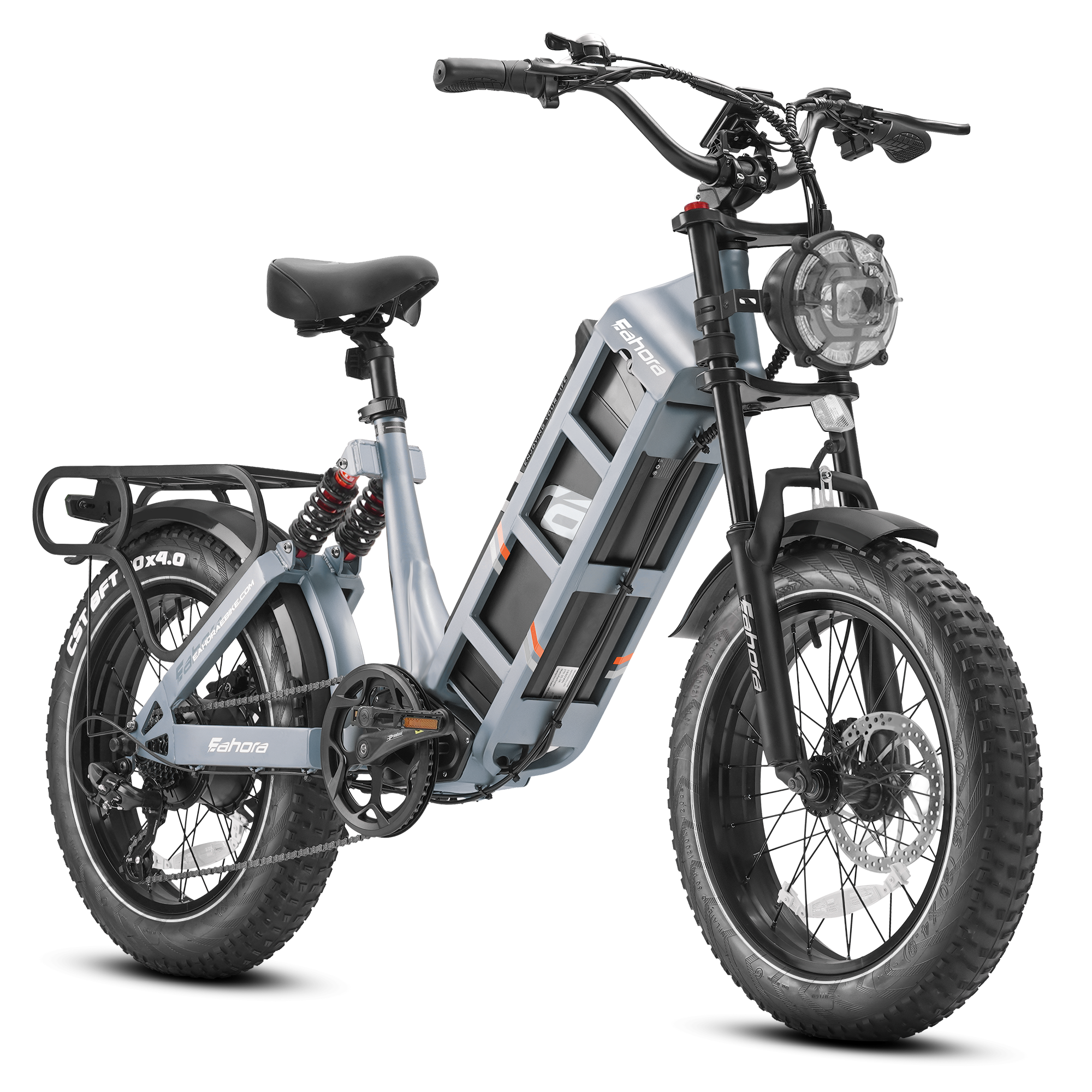 Eahora Juliet Long Range Fat-Tire eBike in Blue
